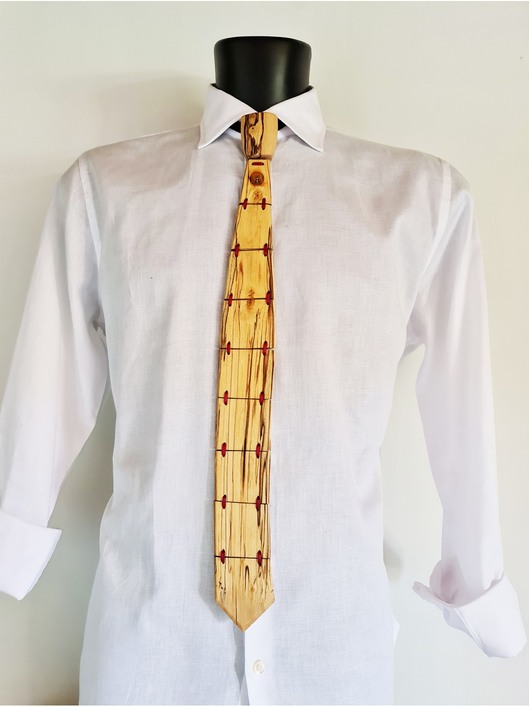 Cravatta in legno di Betulla