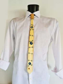 Cravatta in legno di Acacia